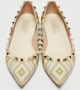 Valentino Vintage Pre-owned Leather flats Multicolor Dames - Thumbnail 3