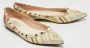 Valentino Vintage Pre-owned Leather flats Multicolor Dames - Thumbnail 4