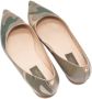 Valentino Vintage Pre-owned Leather flats Multicolor Dames - Thumbnail 3