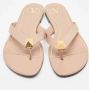 Valentino Vintage Pre-owned Leather flats Pink Dames - Thumbnail 3