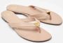 Valentino Vintage Pre-owned Leather flats Pink Dames - Thumbnail 4