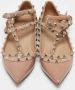 Valentino Vintage Pre-owned Leather flats Pink Dames - Thumbnail 3