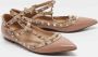 Valentino Vintage Pre-owned Leather flats Pink Dames - Thumbnail 4