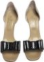 Valentino Vintage Pre-owned Leather heels Beige Dames - Thumbnail 2
