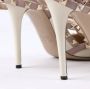 Valentino Vintage Pre-owned Leather heels Beige Dames - Thumbnail 5