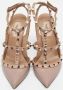 Valentino Vintage Pre-owned Leather heels Beige Dames - Thumbnail 3