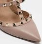 Valentino Vintage Pre-owned Leather heels Beige Dames - Thumbnail 7