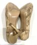 Valentino Vintage Pre-owned Leather heels Beige Dames - Thumbnail 6