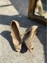 Valentino Vintage Pre-owned Leather heels Beige Dames - Thumbnail 8