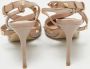 Valentino Vintage Pre-owned Leather heels Beige Dames - Thumbnail 5