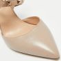 Valentino Vintage Pre-owned Leather heels Beige Dames - Thumbnail 7