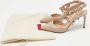 Valentino Vintage Pre-owned Leather heels Beige Dames - Thumbnail 9