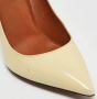 Valentino Vintage Pre-owned Leather heels Beige Dames - Thumbnail 6