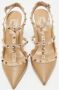 Valentino Vintage Pre-owned Leather heels Beige Dames - Thumbnail 2