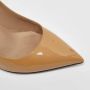 Valentino Vintage Pre-owned Leather heels Beige Dames - Thumbnail 6