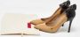 Valentino Vintage Pre-owned Leather heels Beige Dames - Thumbnail 8