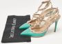 Valentino Vintage Pre-owned Leather heels Beige Dames - Thumbnail 8