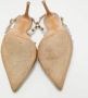 Valentino Vintage Pre-owned Leather heels Beige Dames - Thumbnail 5