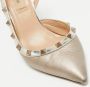 Valentino Vintage Pre-owned Leather heels Beige Dames - Thumbnail 6