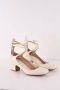 Valentino Vintage Pre-owned Leather heels Beige Dames - Thumbnail 3