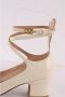 Valentino Vintage Pre-owned Leather heels Beige Dames - Thumbnail 4