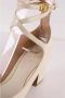 Valentino Vintage Pre-owned Leather heels Beige Dames - Thumbnail 5