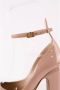 Valentino Vintage Pre-owned Leather heels Beige Dames - Thumbnail 4
