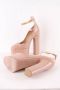 Valentino Vintage Pre-owned Leather heels Beige Dames - Thumbnail 6