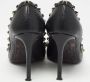 Valentino Vintage Pre-owned Leather heels Black Dames - Thumbnail 5