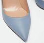 Valentino Vintage Pre-owned Leather heels Blue Dames - Thumbnail 8