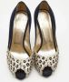 Valentino Vintage Pre-owned Leather heels Blue Dames - Thumbnail 3