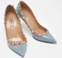 Valentino Vintage Pre-owned Leather heels Blue Dames - Thumbnail 4
