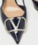 Valentino Vintage Pre-owned Leather heels Blue Dames - Thumbnail 7
