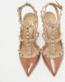 Valentino Vintage Pre-owned Leather heels Brown Dames - Thumbnail 3