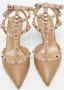 Valentino Vintage Pre-owned Leather heels Brown Dames - Thumbnail 2