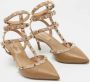 Valentino Vintage Pre-owned Leather heels Brown Dames - Thumbnail 3
