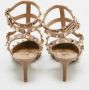 Valentino Vintage Pre-owned Leather heels Brown Dames - Thumbnail 4