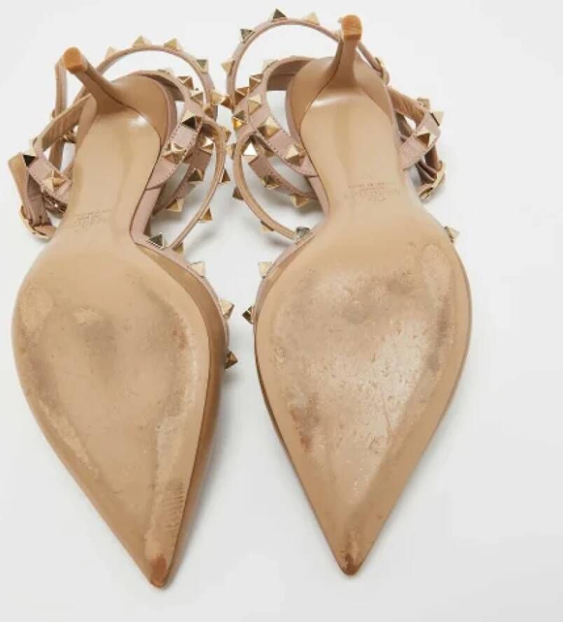 Valentino Vintage Pre-owned Leather heels Brown Dames