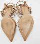 Valentino Vintage Pre-owned Leather heels Brown Dames - Thumbnail 5