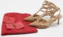 Valentino Vintage Pre-owned Leather heels Brown Dames - Thumbnail 8
