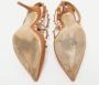 Valentino Vintage Pre-owned Leather heels Brown Dames - Thumbnail 6