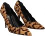 Valentino Vintage Pre-owned Leather heels Brown Dames - Thumbnail 2