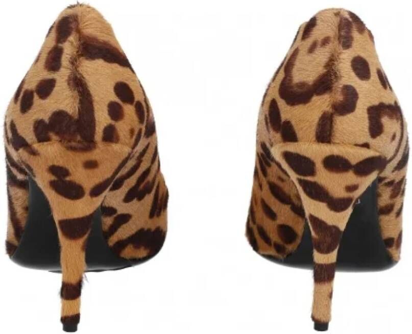 Valentino Vintage Pre-owned Leather heels Brown Dames