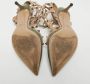 Valentino Vintage Pre-owned Leather heels Green Dames - Thumbnail 6