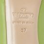 Valentino Vintage Pre-owned Leather heels Green Dames - Thumbnail 9