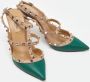 Valentino Vintage Pre-owned Leather heels Green Dames - Thumbnail 4