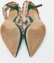 Valentino Vintage Pre-owned Leather heels Green Dames - Thumbnail 6