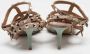Valentino Vintage Pre-owned Leather heels Green Dames - Thumbnail 5