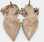 Valentino Vintage Pre-owned Leather heels Green Dames - Thumbnail 7