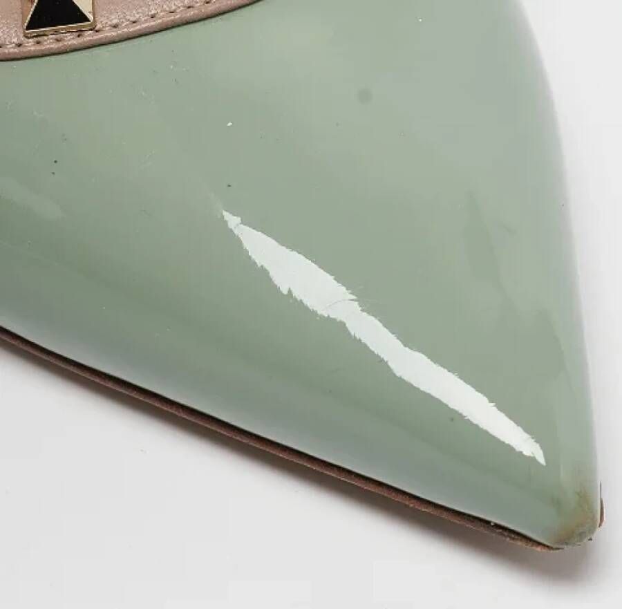 Valentino Vintage Pre-owned Leather heels Green Dames
